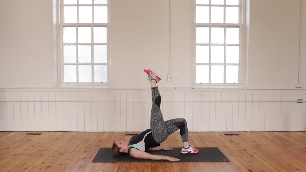 Single Leg Hip Bridge Exercise