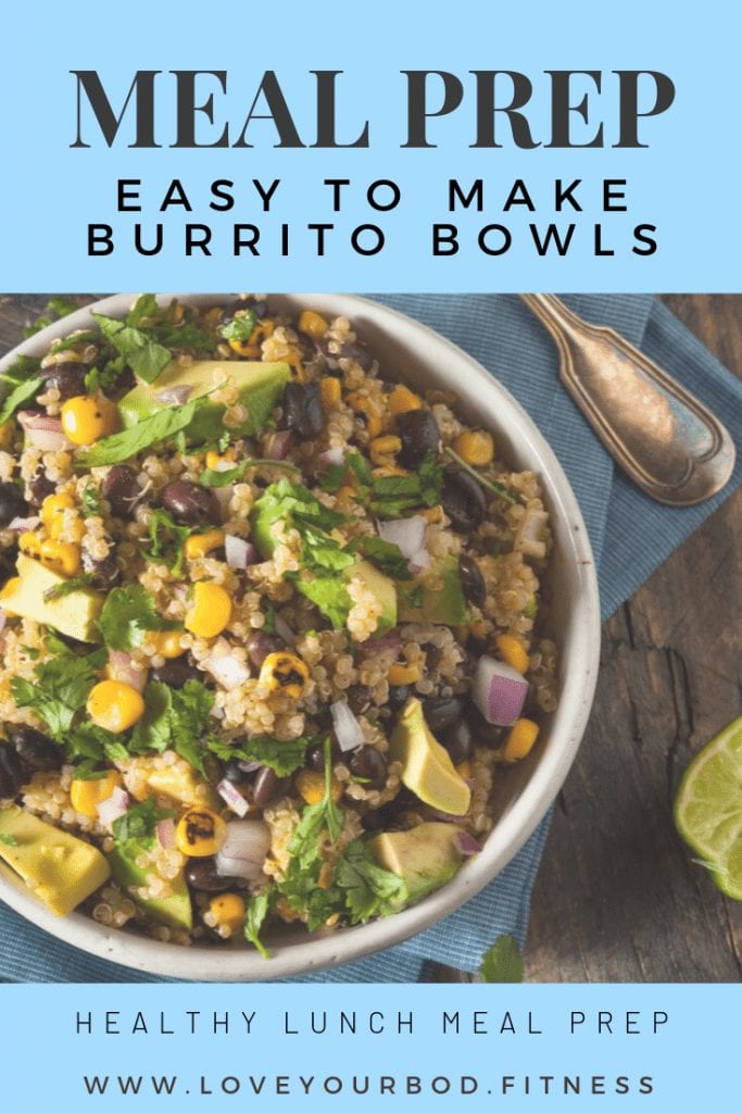 Easy Meal Prep Burrito Bowl - Pinterest Easy Meal Prep Burrito Bowl - Pinterest